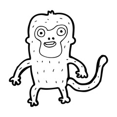 cartoon monkey