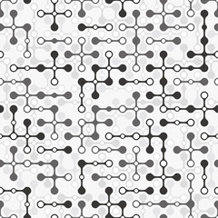 Seamless pattern futuristic image. 未来的なパターン