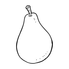 cartoon pear