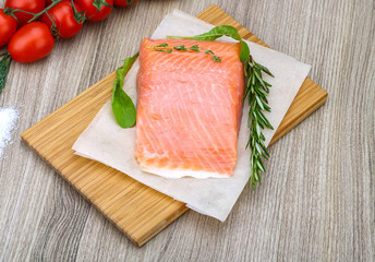 Salted salmon