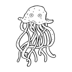 cartoon octopus