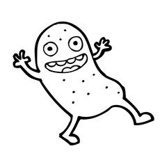 cartoon potato