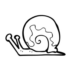 cartoon snail