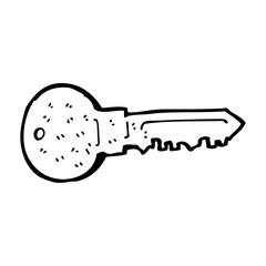 cartoon key