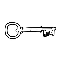 cartoon key