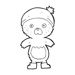 cartoon cute teddy bear