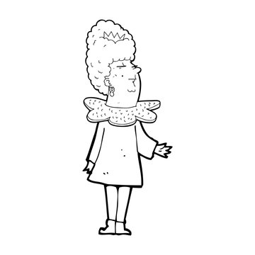 recommend clip art: cartoon queen