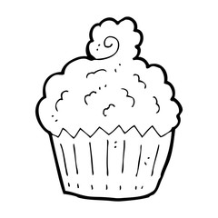 cartoon cupcake