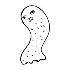 funny cartoon ghost