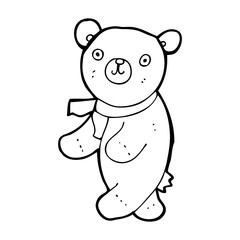 cute cartoon teddy bear
