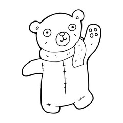 cute cartoon teddy bear