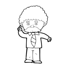 cartoon teacher