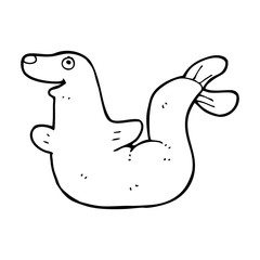 cartoon seal