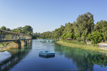 Water Reservoir Of Tarsus Dam, Mersin, Turkey