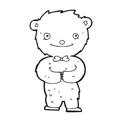 cartoon teddy bear