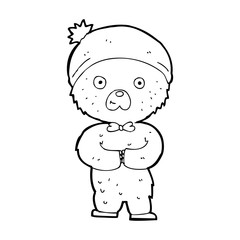 cartoon teddy bear