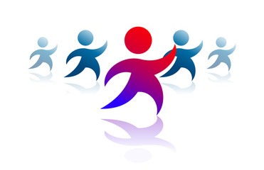 leader, guida, tutor, carisma