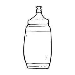 cartoon water bottle