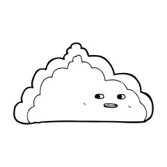 cartoon cloud