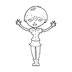 cartoon vampire girl