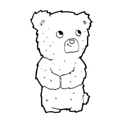 cartoon teddy bear