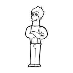 cartoon vampire