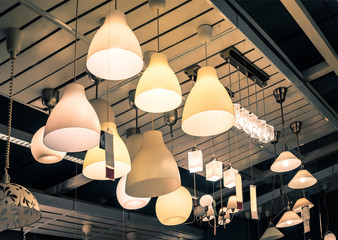 chandelier lamps on sale in store