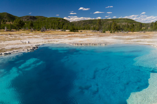 Sapphire Pool at Biscuit Basin