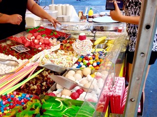 buying candies