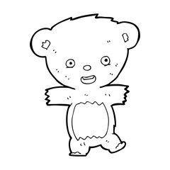 cartoon teddy bear