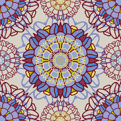 Vector seamless pattern. Decor for your design.