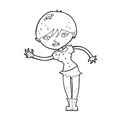 cartoon vampire girl