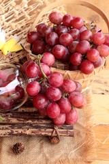 Bunch of grapes fruit  juicy fresh delicious.