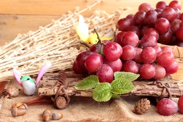 Bunch of grapes fruit  juicy fresh delicious.
