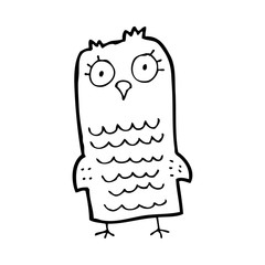 cartoon owl