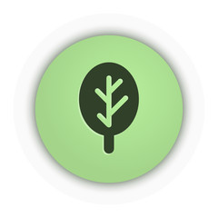 Obraz premium Green App Button