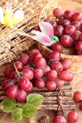 Bunch of grapes fruit  juicy fresh delicious.
