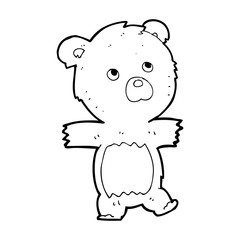 cartoon cute teddy bear