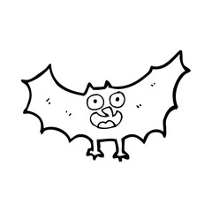 cartoon bat