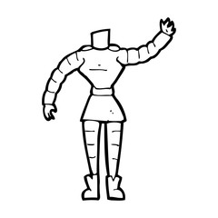 cartoon female robot body  (mix and match cartoons or add own ph