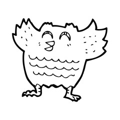 cartoon owl
