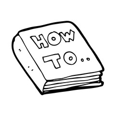 cartoon how to book