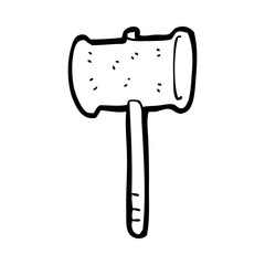 cartoon gavel