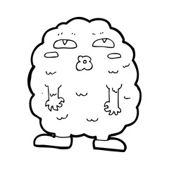 funny cartoon monster