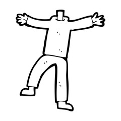 cartoon male gesturing body (mix and match cartoons or add own p