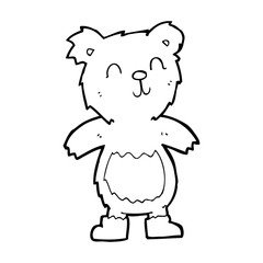 cartoon teddy bear