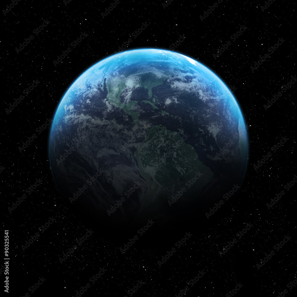 Canvas Prints hight quality earth image. elements of this image furnished by