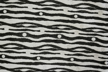 textured of zebra style dirty fabric
