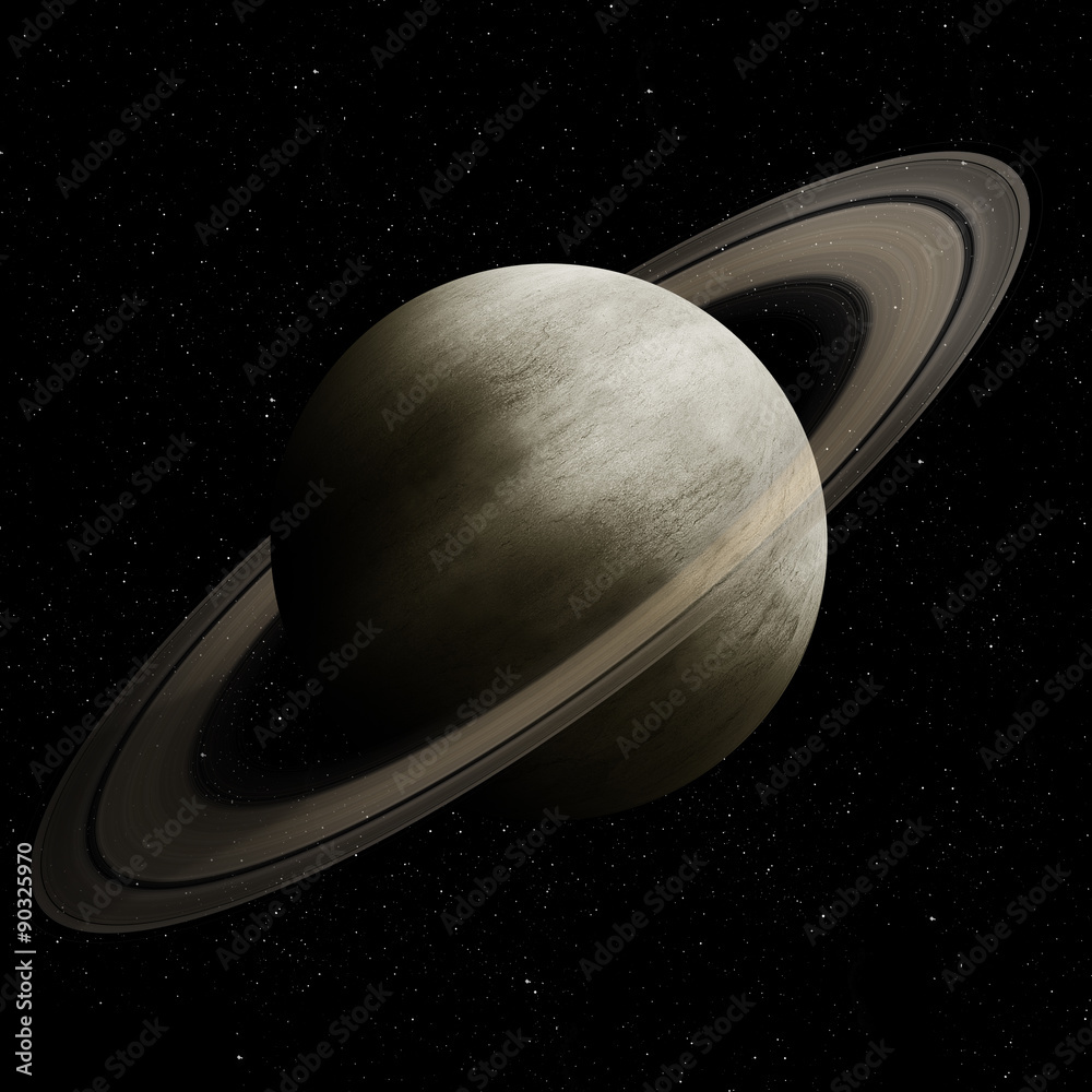 Canvas Prints hight quality saturn image