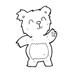 cartoon teddy bear